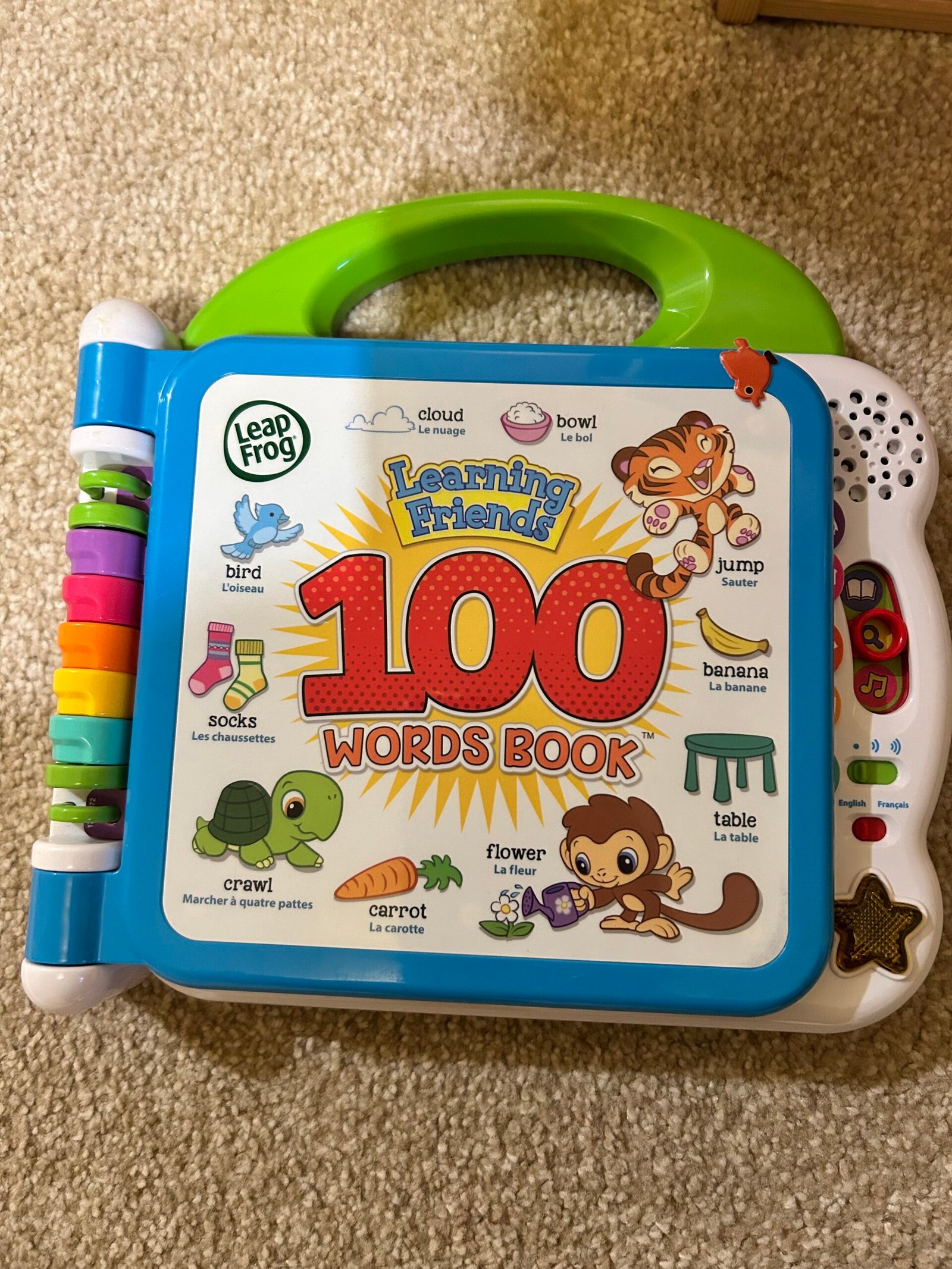 IMG_2124 LeapFrog Learning Friends 100 Words Book - Image 1