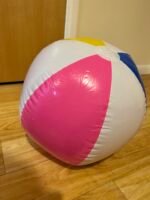 Bright & Colourful Inflatable Beach Ball for Kids – Glossy Panel Design